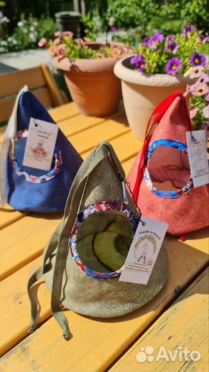 Мешочки норки домики вигвамы для животных