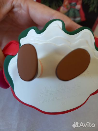 Елочная игрушка Halmark Красная шапочка