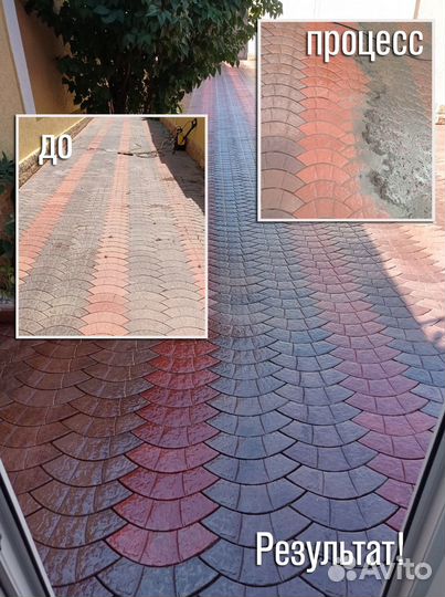 Химчистка и пропитка тротуарной плитки