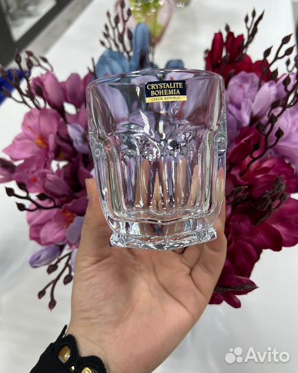 Ваза для фруктов хрусталь производства Чехия