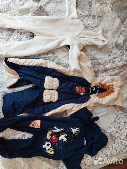 Вещи пакетом для мальчика от 0 до года