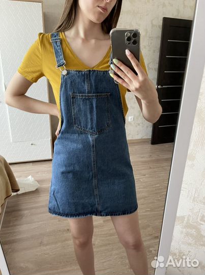 Джинсовый сарафан