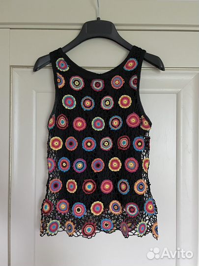 Костюм в стиле хиппи,бохо вязаный