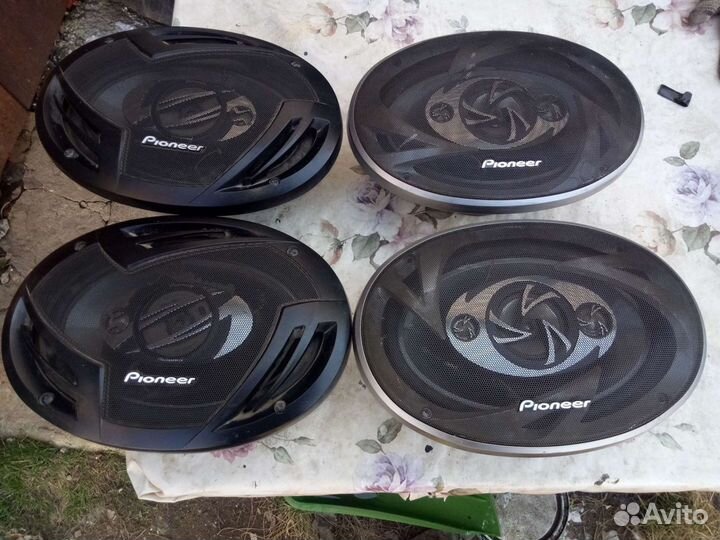 Колонки блины Pioner, Kiks, DLS