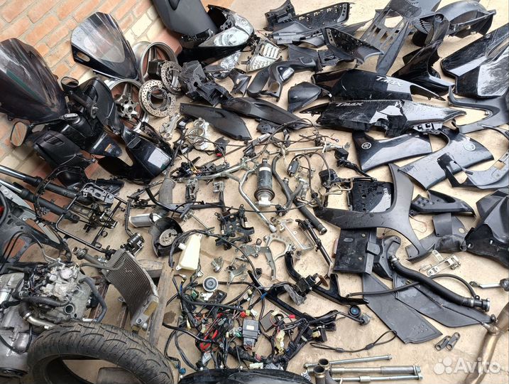 Yamaha t max 500 lll Разбор Запчасти