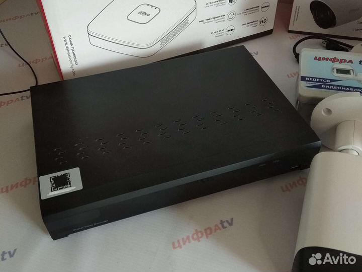 Видеонаблюдение 4Мп Dahua 9 камер варио Dahua