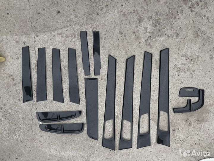 Карбон в интерьер Porsche Panamera 971