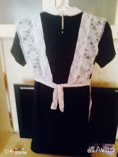 Школьное платье, форма, фартук