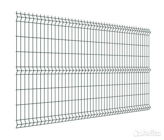 Ограждения 3Д Панель Medium 1,23х2,5 RAL 8017 GL