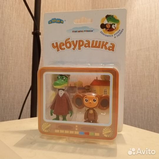 Фигурки игрушки Крокодил Гена и Чебурашка
