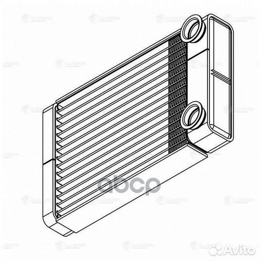 Радиатор отопителя chevrolet aveo 11- / opel MO