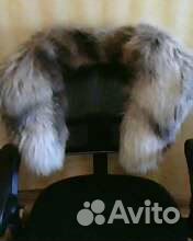 Две женских шали (воротники) из меха лисы