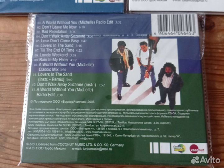 5CD Bad Boys Blue запечатанные лицензия digipak