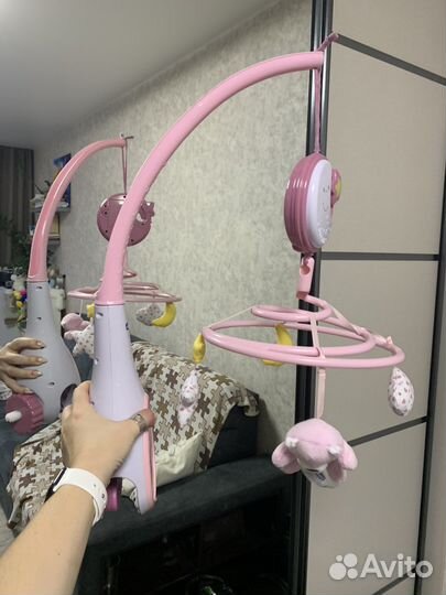 Детский мобиль в кроватку chicco