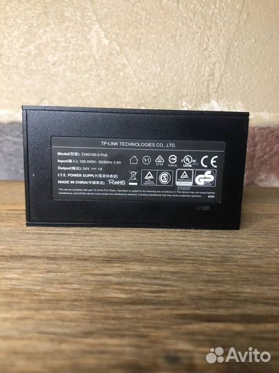 Инжектор питания PoE TP-Link T240100-2-POE