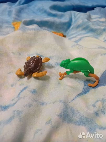 Фигурки из киндера животные Natoons, Disney