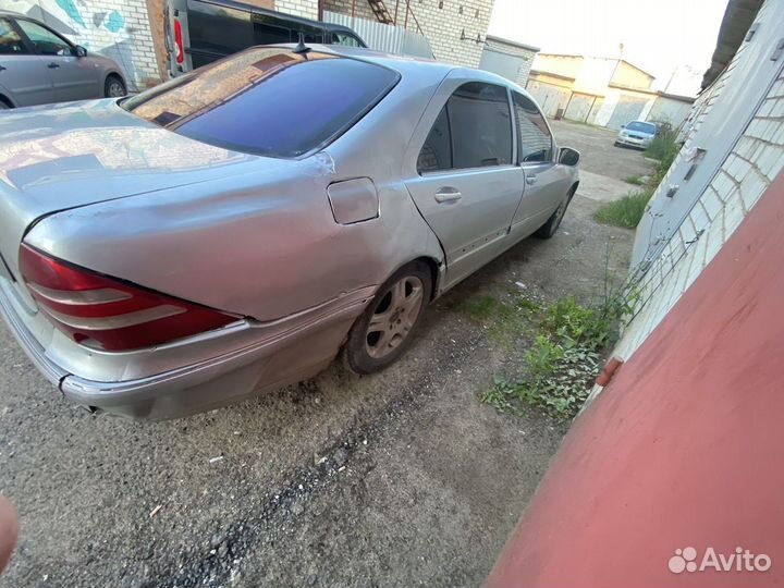 Mercedes-Benz S-класс 4.0 AT, 2001, 250 000 км