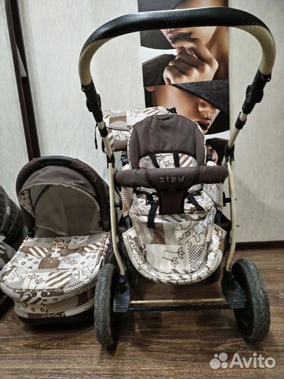 Коляска 2 в 1 бу