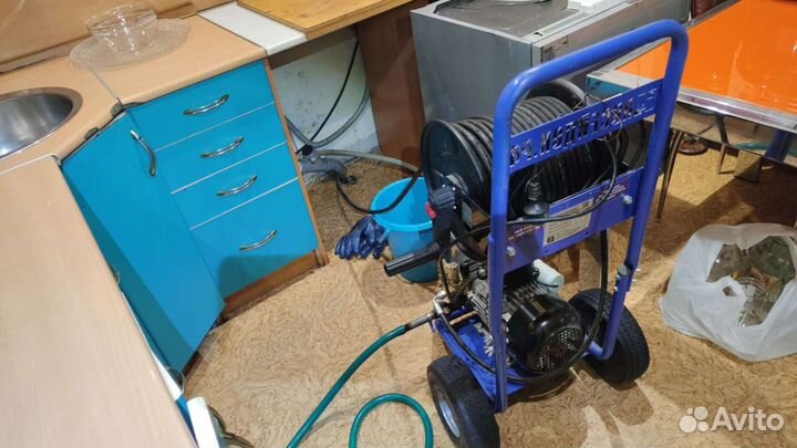 Промывка и чистка канализации, устранение засора