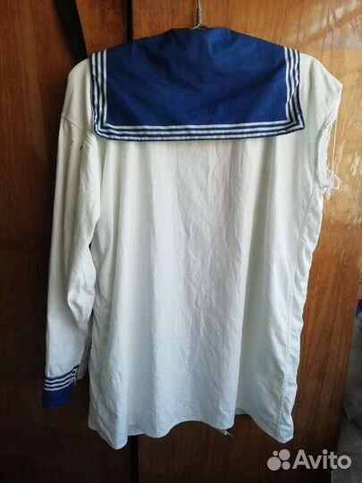 Фланка-роба матросская, вмф СССР 1950г Гюйс 2 шт