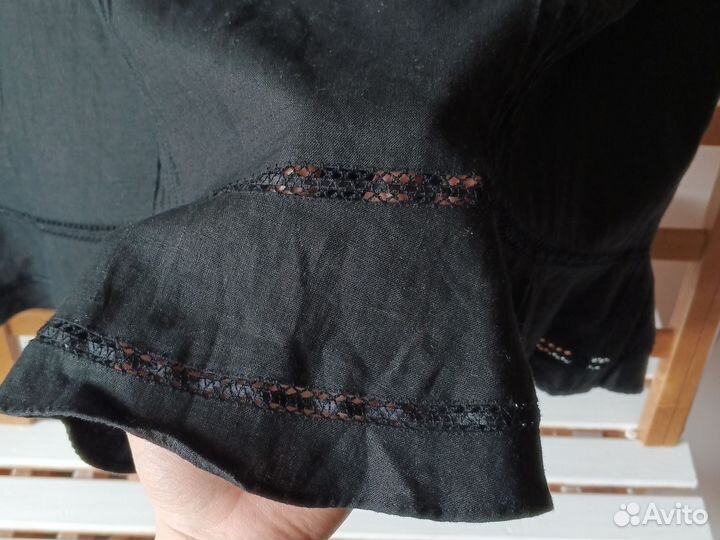 Юбка лен Next plus size