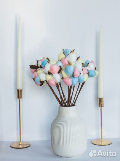 Хлопок разноцветный