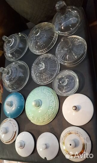 Крышки для конфетниц, чайников, сахарниц