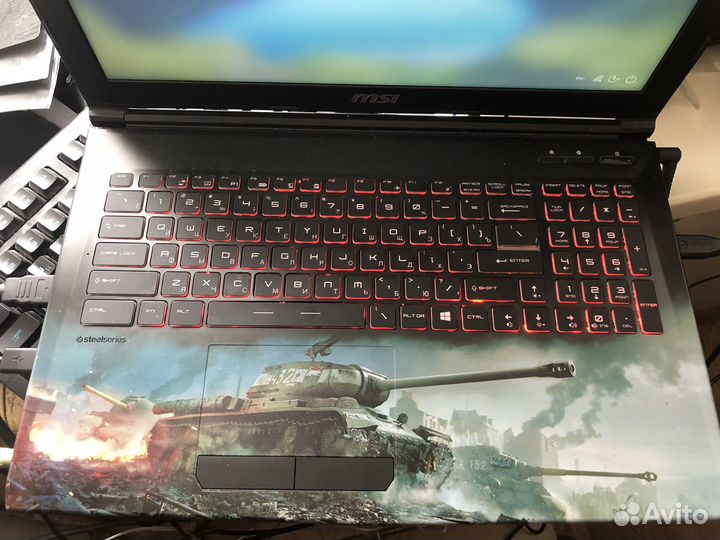 Игровой ноутбук MSI WOT Editon