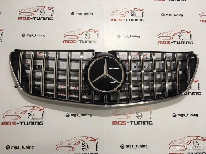 Решетка Mercedes V-Class GT Дистроник 14-19
