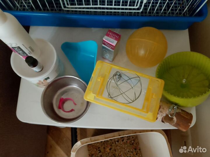 Клетка огромная для грызунов вместе с крысами