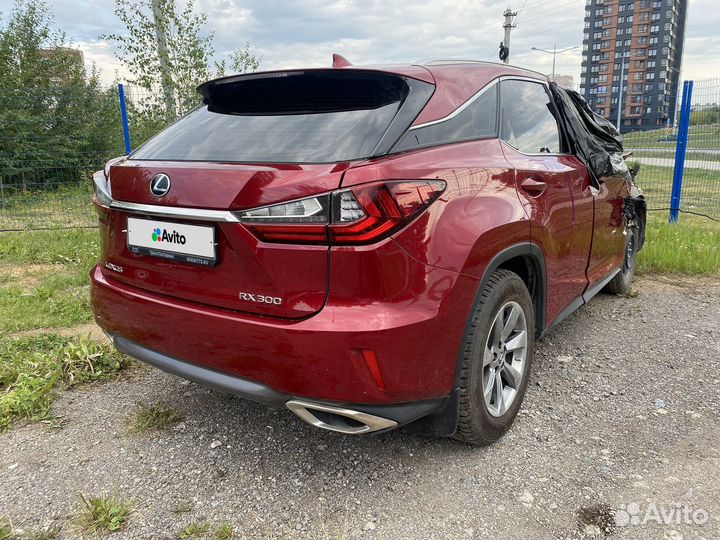 Lexus RX 2.0 AT, 2018, битый, 114 000 км