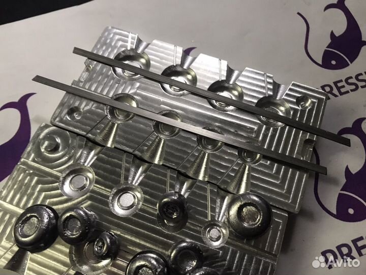 Форма чпу для литья грузил (Таблетка 4-18 г)