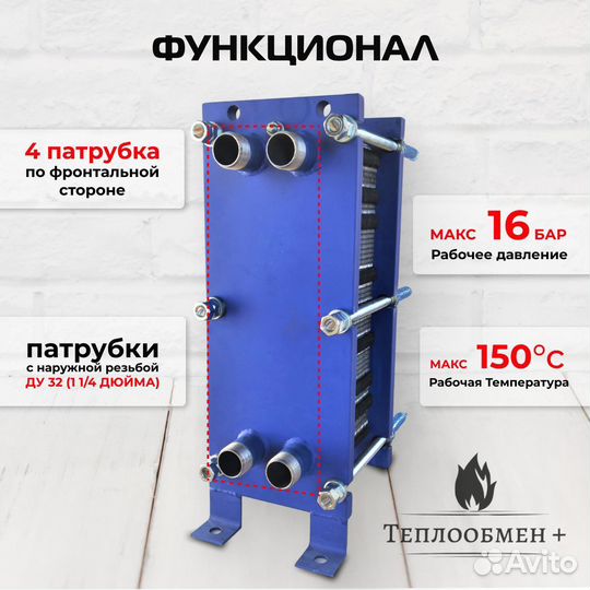 Теплообменник котла SN 04-50 для 590 м2 59кВт