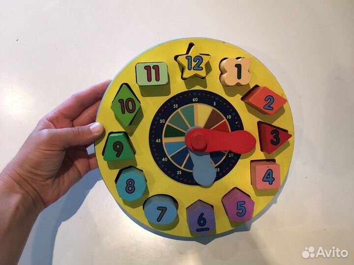 Сортер часы Melissa&Doug