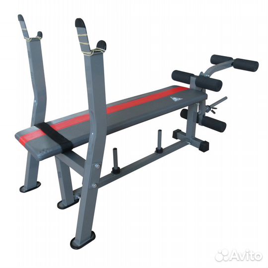 Силовая скамья со стойками DFC арт. D307D