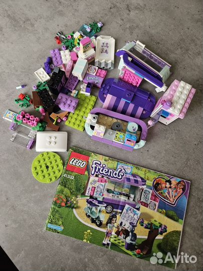 Большой лот наборов Lego Friends с подарками