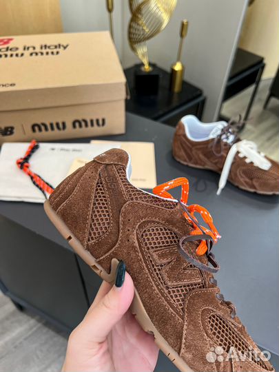 Кроссовки Miu Miu x New Balance 24SS