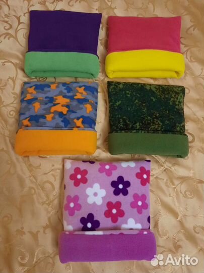 Флисовый мешочек/туннель для ежа/морской свинки