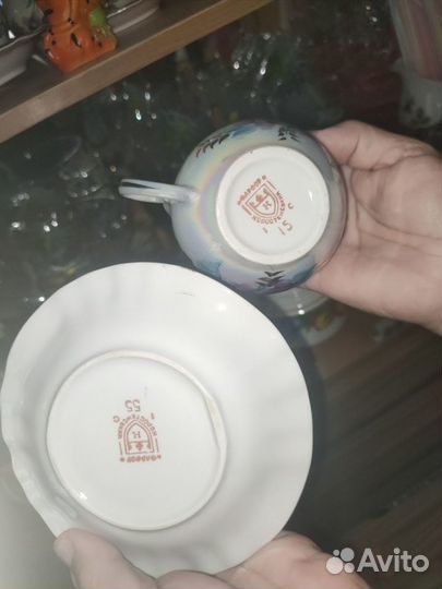 Чайный сервиз фарфор СССР