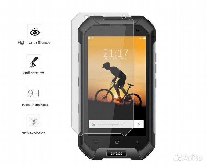 Защитное стекло для Blackview на бульваре)