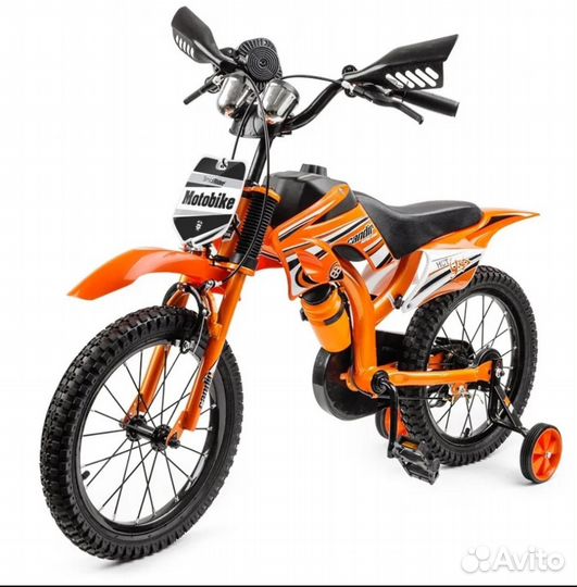 Велосипед-мотоцикл 16