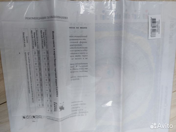 Для рукоделия. Канва для вышивки бисером