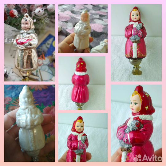 Реставрация елочных игрушек, керамических изделий