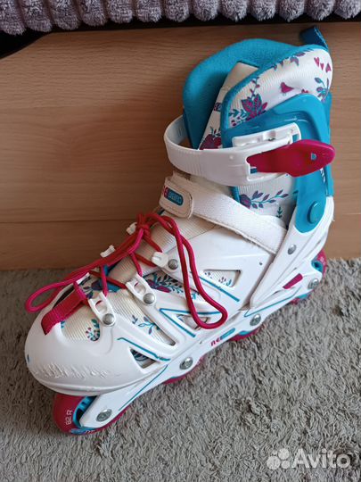 Роликовые коньки детские раздвижные
