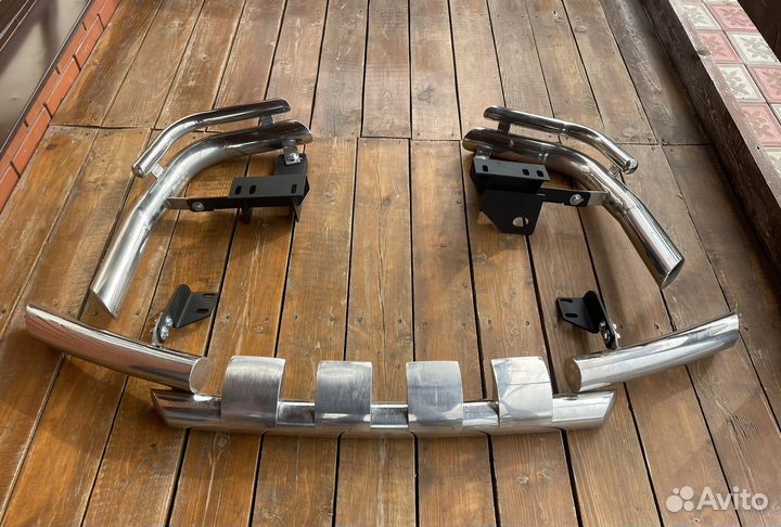 Защитные дуги бамперов Toyota LC 200