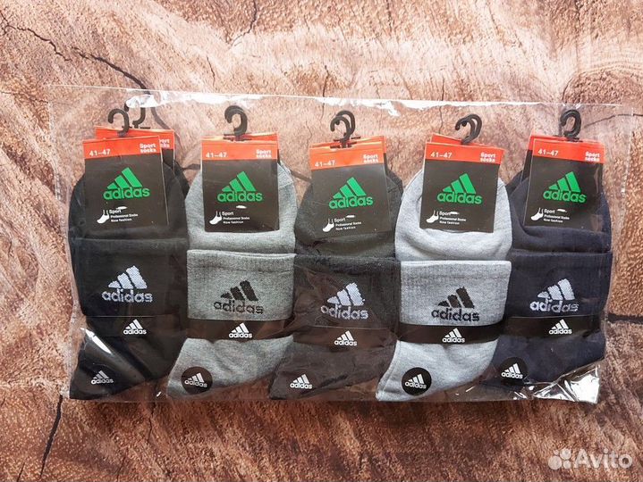 Носки Nike Adidas Jordan белые