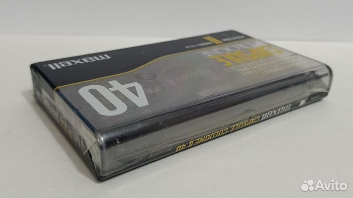 Аудиокассета Maxell Capsule Cologne ll 40