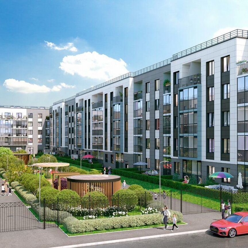 1-к. квартира, 31,8 м², 5/5 эт.