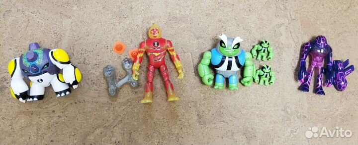Ben 10 подвижные фигурки, оригинал