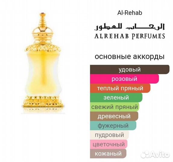 Арабские масляные духи